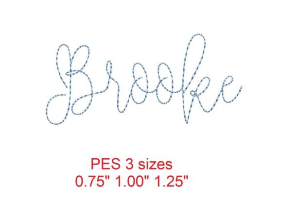 Download Brooke Bean Stitch Font - Premium Bundle